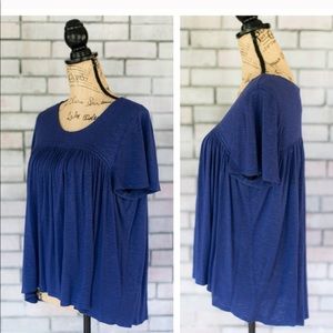 ANTHROPOLOGIE Dolan Left Coast Babydoll Top